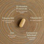 New Chapter Men's Multivitamin with Probiotics, 96 ct