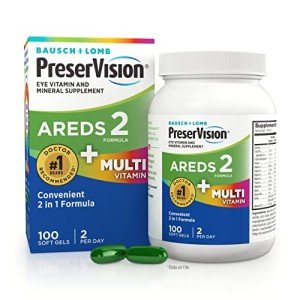 PreserVision AREDS 2 Plus Multivitamin Soft Gels 100 Count