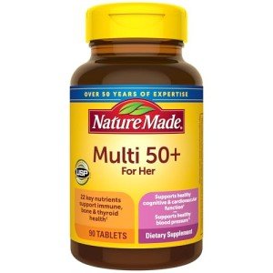 Nature Made Multi For Her 50+ Vitamins, 90 Tablets
