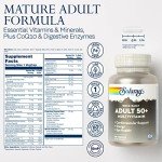 Solaray Once Daily 50+ Adult VCapsules, 90 Count