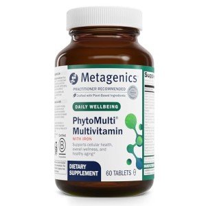 Metagenics PhytoMulti Multivitamin with Iron - 60 Tablets