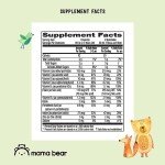 Mama Bear Organic Kids Multivitamin Gummies - 60 Count