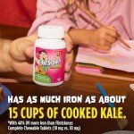 Flintstones Chewable Kids Vitamins with Iron, 160 Count