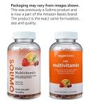 Amazon Basics Kids Multivitamin Gummies, 190 Count