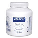 Calcium with Vitamin D3 for Bone Health - 180 Capsules