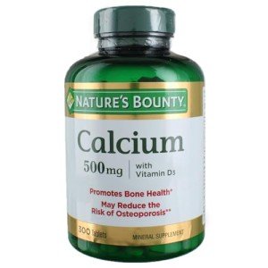 Nature's Bounty Calcium Plus Vitamin D3, 300 Tablets