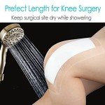 14 Pcs Waterproof Shower Protector Bandage 4"x10" for Post Knee Replacement Hip Surgery Recovery Long Surgical Incision Adhesive Larger Wounds Cover Island Dressing Bordered Gauze