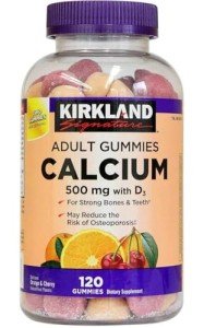Kirkland Signature Adult Calcium Vitamin D3 Gummies