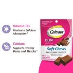 Caltrate 600+D3 Calcium & Vitamin D3 Soft Chews