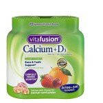 Vitafusion Calcium + D3 Gummies 4 Pack