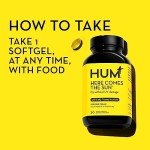 HUM Here Comes The Sun - Vegan Vitamin D3 Supplement