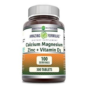 Calcium Magnesium Zinc + D3 - 300 Tablets