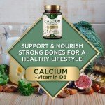 Calcium 1200 mg with Vitamin D3 Tablets - 240 Count