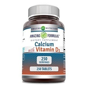 Calcium with Vitamin D3 for Strong Bones & Teeth
