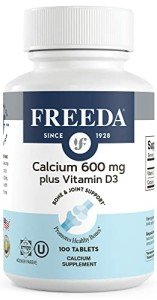Calcium D3 Tablets for Bone Support - 100 Ct
