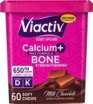 Viactiv Calcium Plus D Milk Chocolate Chews, 60 Count