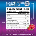 Sugar Free Calcium Gummy Bites with Vitamin D3