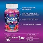 Sugar Free Calcium Gummy Bites with Vitamin D3