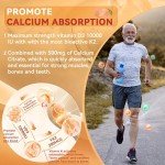 Sugar-Free Vitamin D3 K2 Gummies with Calcium & Magnesium