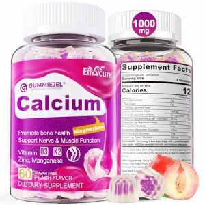 Sugar-Free Calcium Citrate Gummies with Vitamin D3 & K2