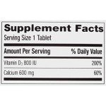 Caltrate 600+D3 Calcium & Vitamin D Tablets, 120 Count