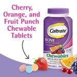 Caltrate Chewables 600 +D3, Sugar-Free, 60 Count