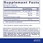 Calcium K/D Supplement for Bone and Heart Health