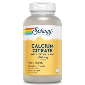 Calcium Citrate with Vitamin D3 Capsules, 240 Count