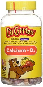 L'il Critters Calcium + D Kids Gummies, 150 Count