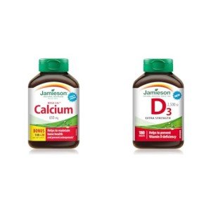 Jamieson MegaCal Calcium 650mg with Vitamin D