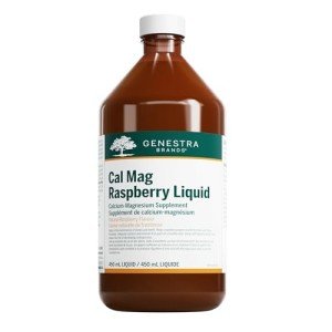 Cal Mag Raspberry Liquid for Bone Health 450 mL