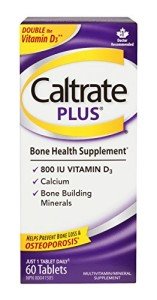Caltrate Plus Calcium and Vitamin D3 Tablets, 60 Count