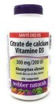 Webber Natural Calcium Citrate Tablets, 350 Count