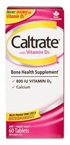 Caltrate Vitamin D3 Bone Health Supplement, 60 Count