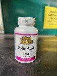 Folic Acid 1 mg Prenatal Supplement - 180 Tablets