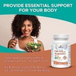 MapleLife Folic Acid & B12 - Energy Support Tablets