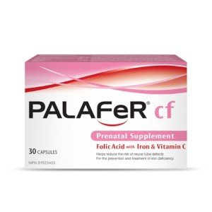 Palafer CF Prenatal Capsules - 30 Count