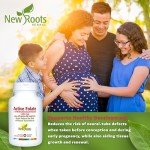 Active Folic Acid Supplement with B6 & B12 – 60 Capsules