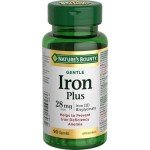Gentle Iron 28 mg - 90 Capsules by Nature's Bounty