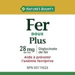 Gentle Iron 28 mg - 90 Capsules by Nature's Bounty