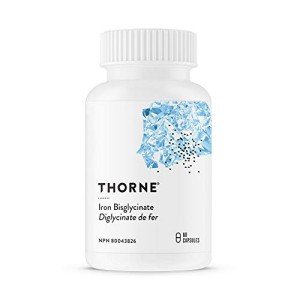 Thorne Iron Bisglycinate - 25 mg Iron Supplement