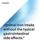 Thorne Iron Bisglycinate - 25 mg Iron Supplement