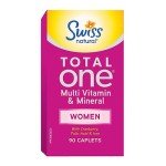 Swiss Natural Total One Women's Multivitamin Caplets
