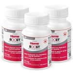 HemeBoost High Potency Iron Supplement Tablets, 180 Count