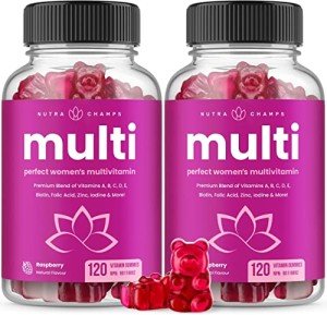 NutraChamps Women's Multivitamin Gummies - 2 Pack