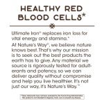 Nature’s Way Iron Supplement for Red Blood Cells