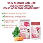Vegan Folic Acid Supplement with Vitamin B12 - 90 Tablets