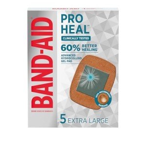 Pro Heal Extra Large Hydrocolloid Adhesive Bandages, 5 ct
