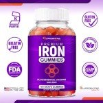 Iron Gummies with Biotin & Zinc for All Ages