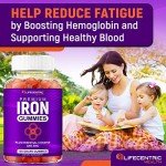 Iron Gummies with Biotin & Zinc for All Ages